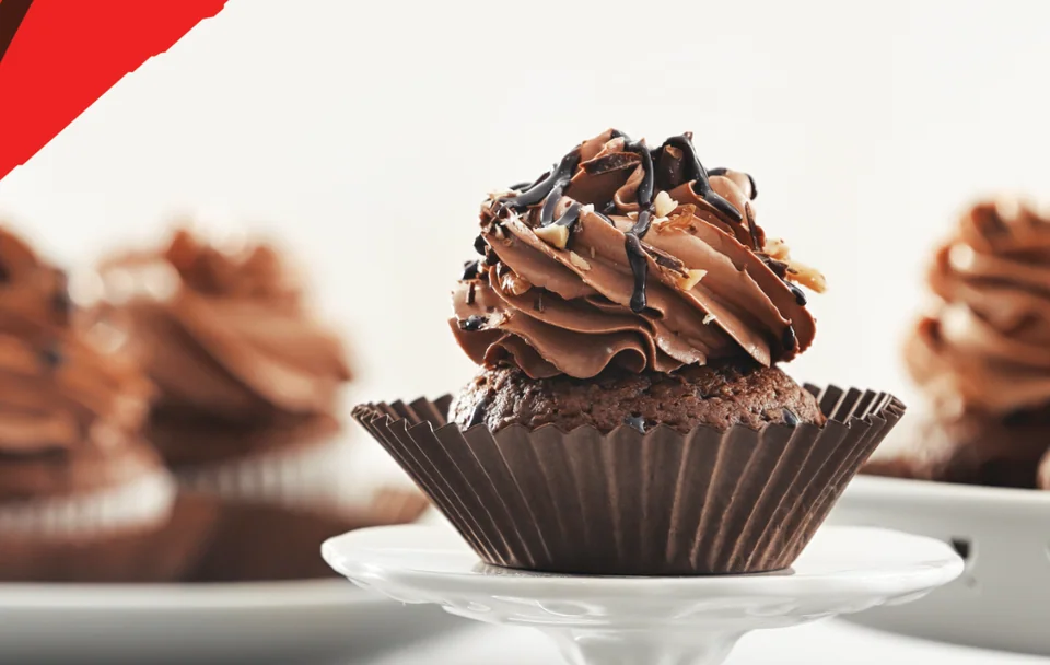 Produtos de chocolate e confeitaria do catálogo Sicao